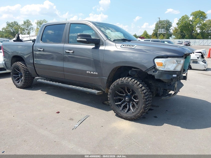 2019 RAM 1500 BIG HORN/LONE STAR  4X4 5'7 BOX | 1C6SRFFT6KN573906 | UPCARS