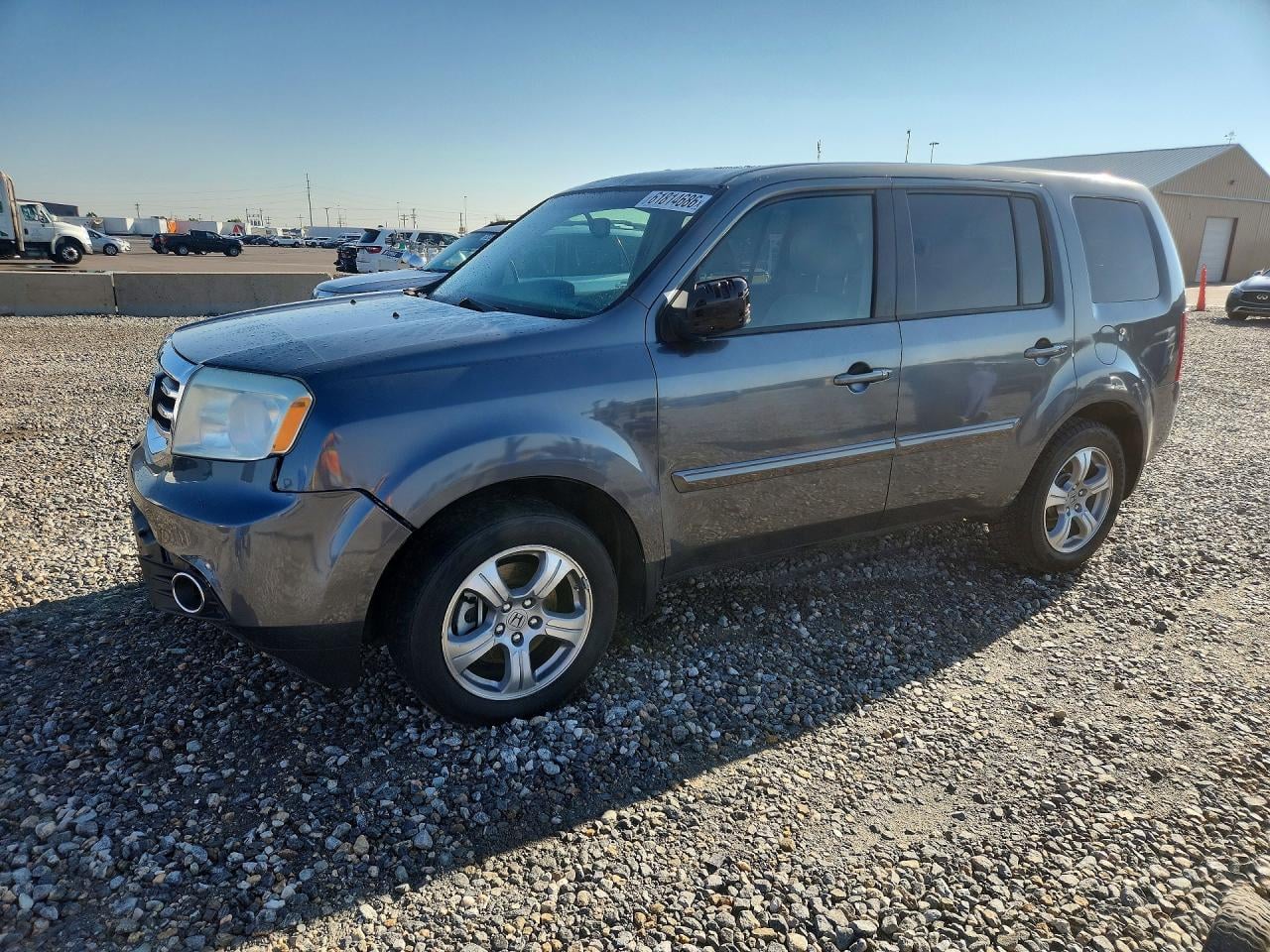 2013 HONDA PILOT EXL | 5FNYF4H56DB022729 | UPCARS