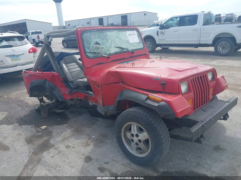 1991 JEEP WRANGLER / YJ S | 2J4FY19PXMJ104928 | UPCARS