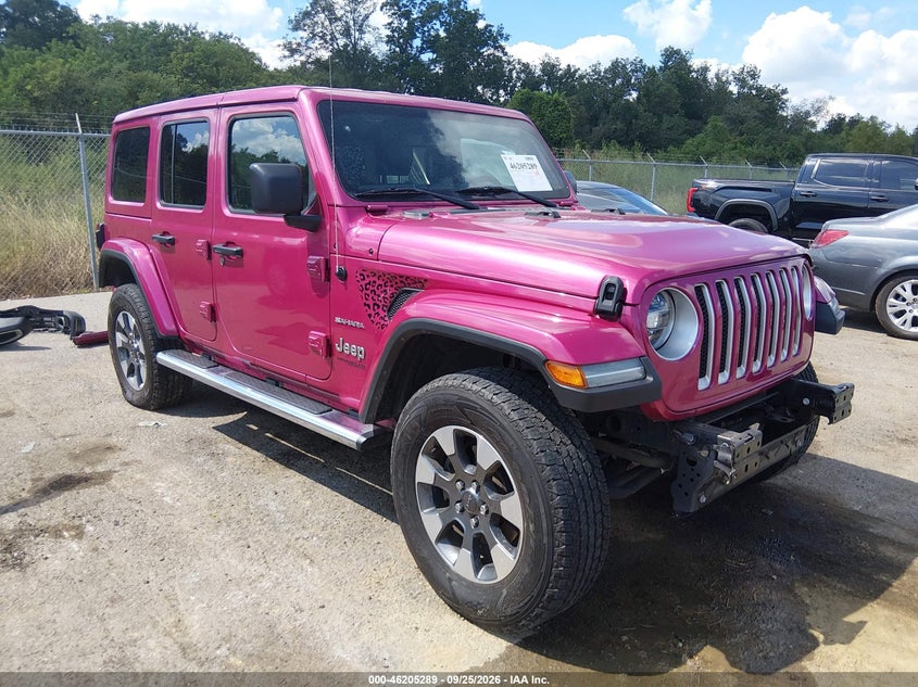 2021 JEEP WRANGLER UNLIMITED SAHARA | 1C4HJXEG6MW858476 | UPCARS