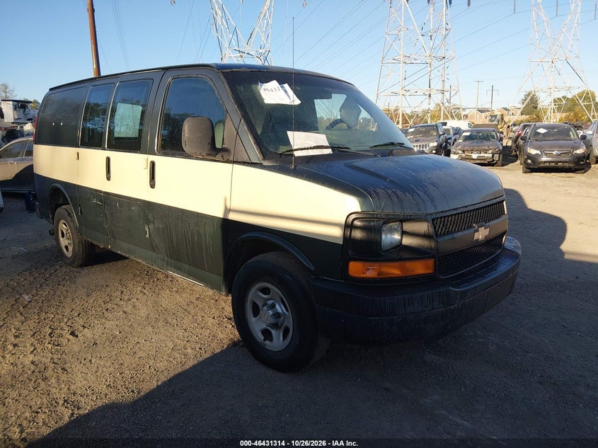 2007 CHEVROLET EXPRESS WORK VAN | 1GCFG15X971145477 | UPCARS