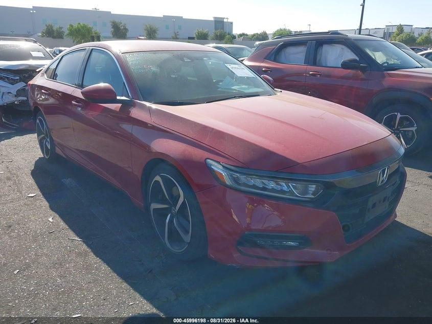 2019 HONDA ACCORD SPORT | 1HGCV1F38KA165458 | UPCARS