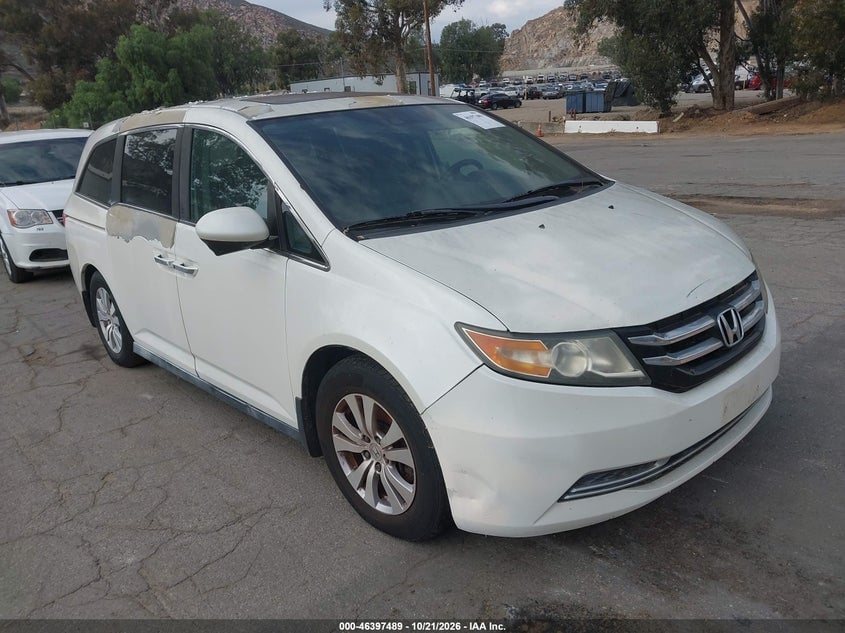 2014 HONDA ODYSSEY EX-L | 5FNRL5H63EB085686 | UPCARS