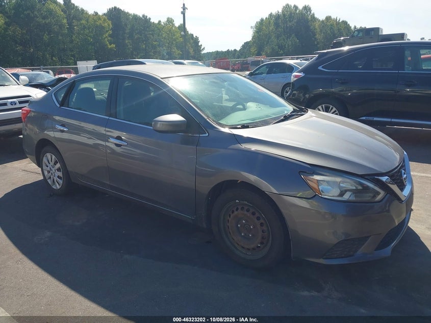 2016 NISSAN SENTRA S | 3N1AB7APXGY309299 | UPCARS