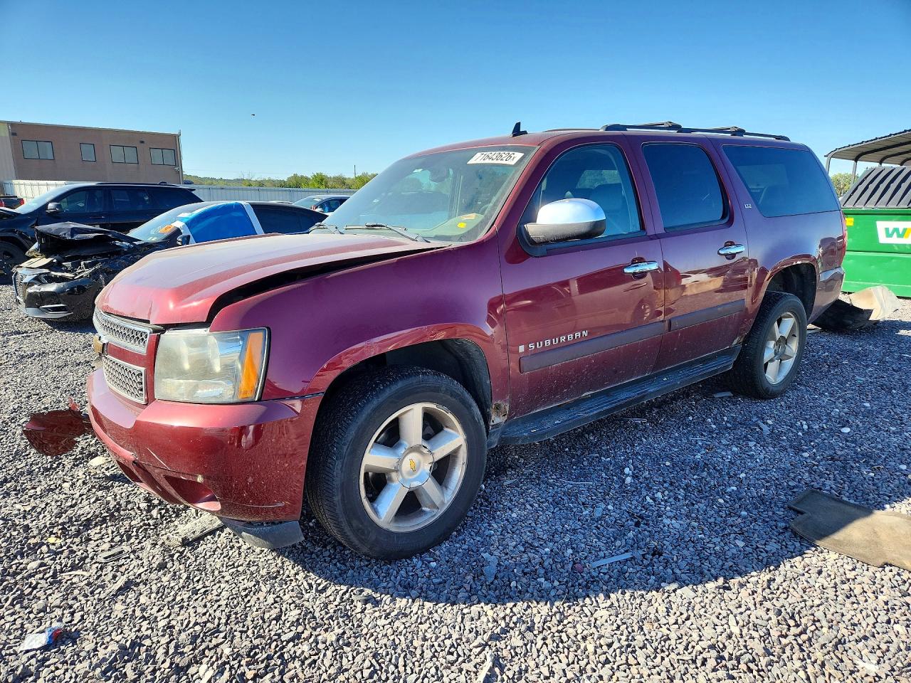 2008 CHEVROLET SUBURBAN K1500 LS | 3GNFK16398G146259 | UPCARS