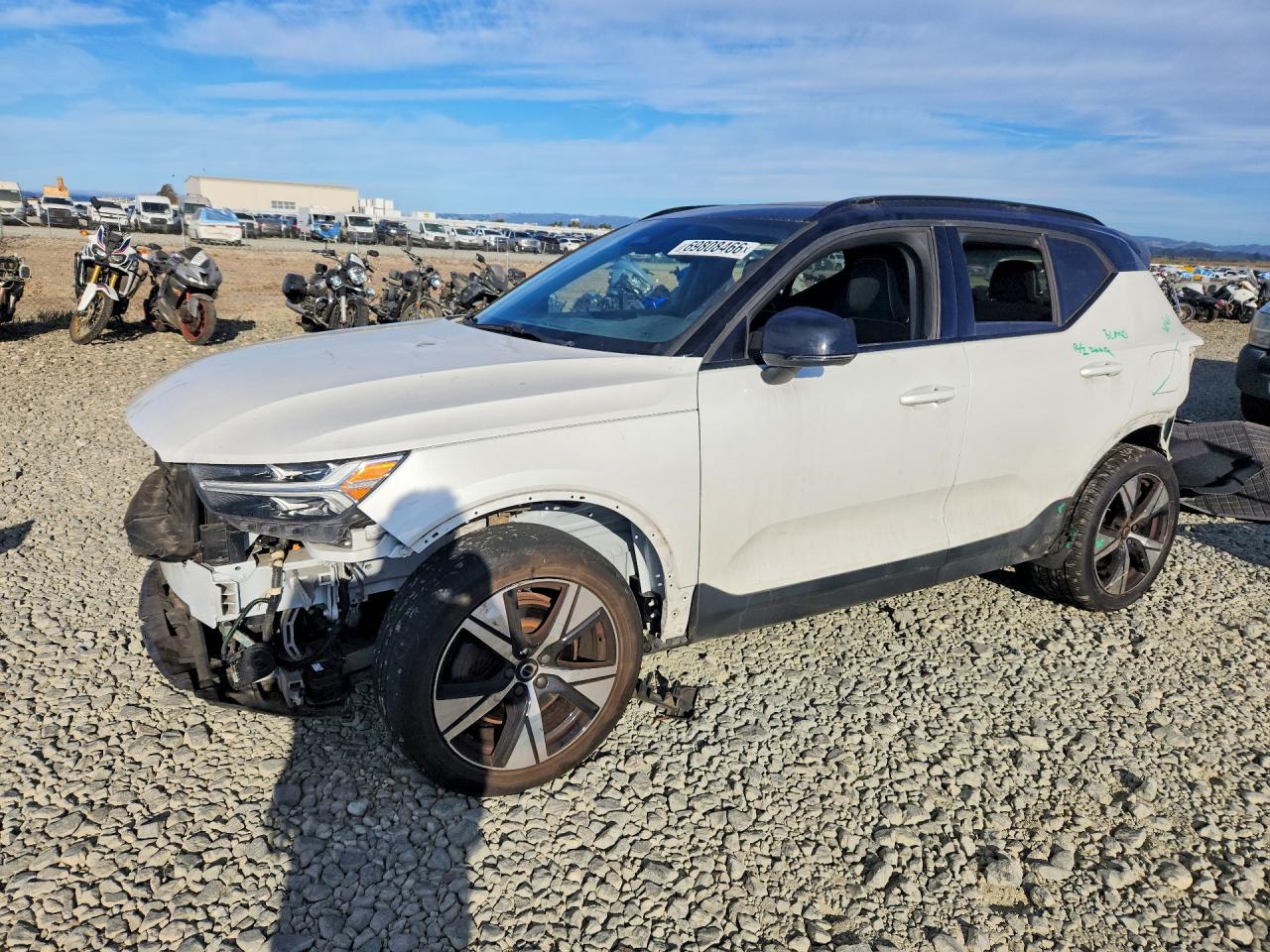 2021 VOLVO XC40 RECHARGE | YV4ED3UR2M2573817 | UPCARS