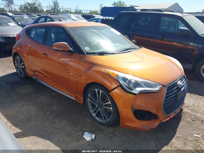 2016 HYUNDAI VELOSTER TURBO | KMHTC6AE1GU279023 | UPCARS