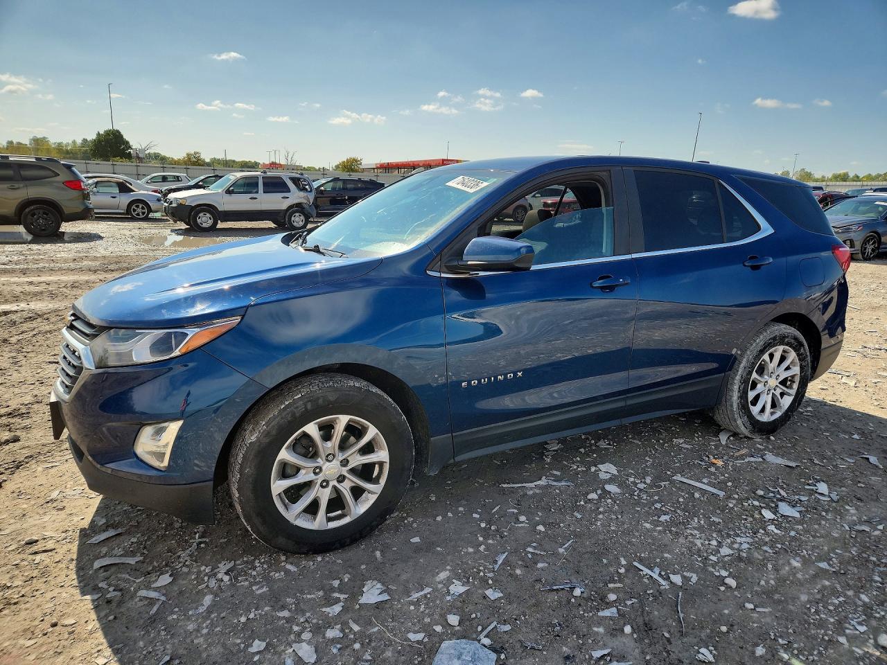 2021 CHEVROLET EQUINOX LT | 3GNAXUEVXML317554 | UPCARS