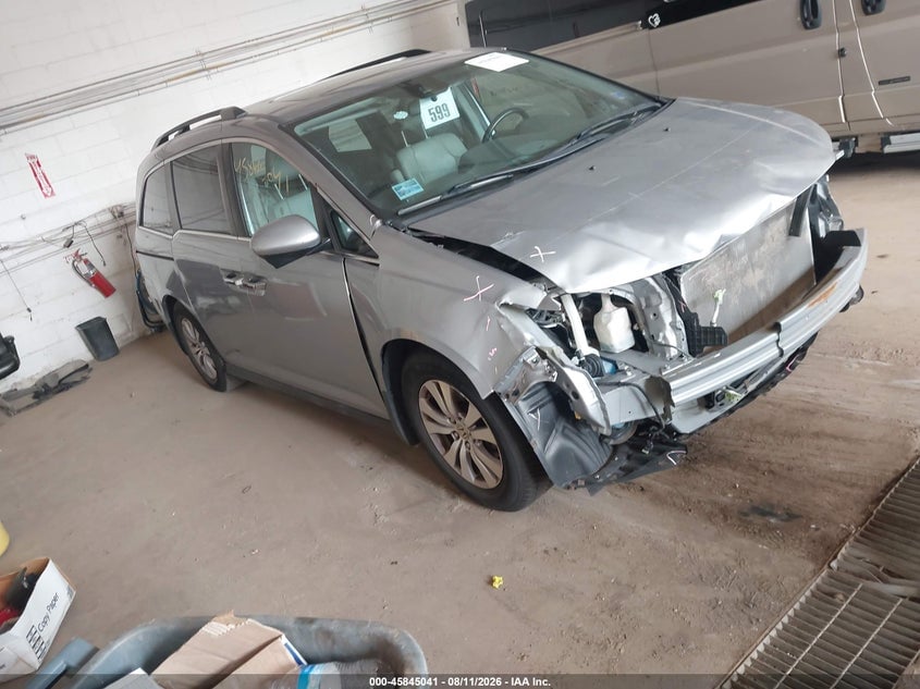 2016 HONDA ODYSSEY EX-L | 5FNRL5H68GB015927 | UPCARS