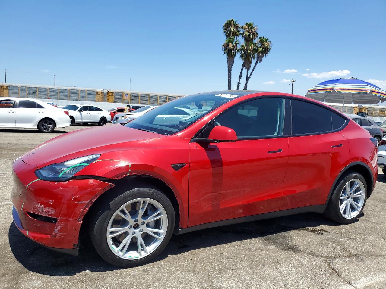 2023 TESLA MODEL Y | 7SAYGDEE9PA027381 | UPCARS