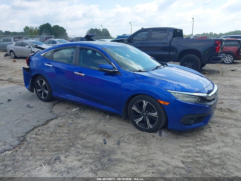 2016 HONDA CIVIC TOURING | 2HGFC1F91GH638472 | UPCARS