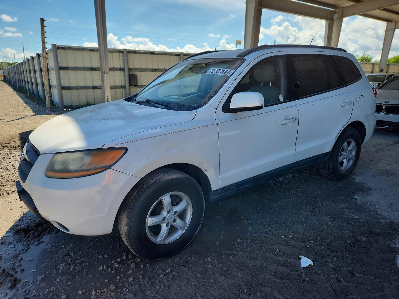 2008 HYUNDAI SANTA FE GLS | 5NMSG13D98H163041 | UPCARS