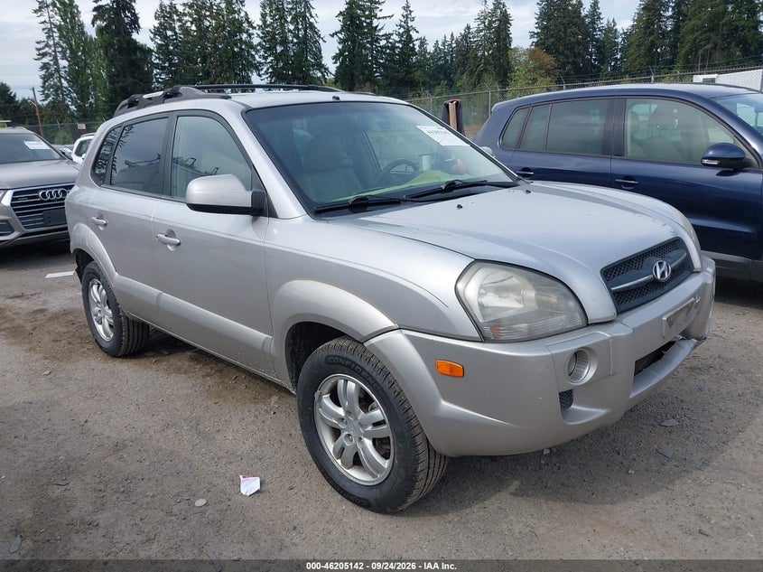 2006 HYUNDAI TUCSON GLS/LIMITED | KM8JN72D26U282945 | UPCARS
