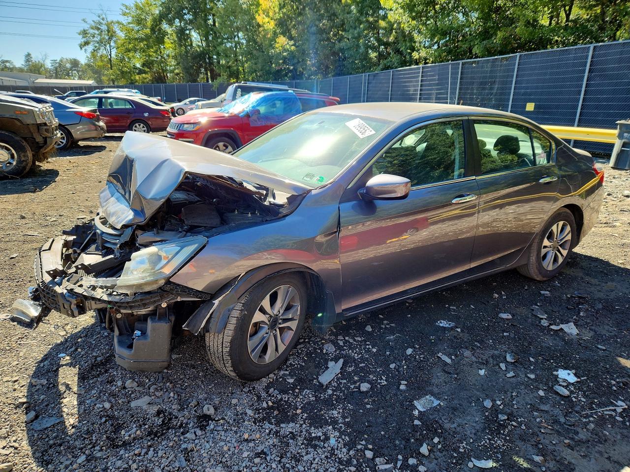 2014 HONDA ACCORD LX | 1HGCR2F35EA019064 | UPCARS