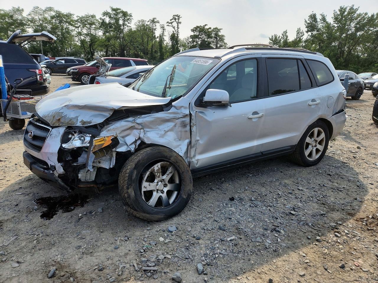 2009 HYUNDAI SANTA FE SE | 5NMSH73E79H311942 | UPCARS