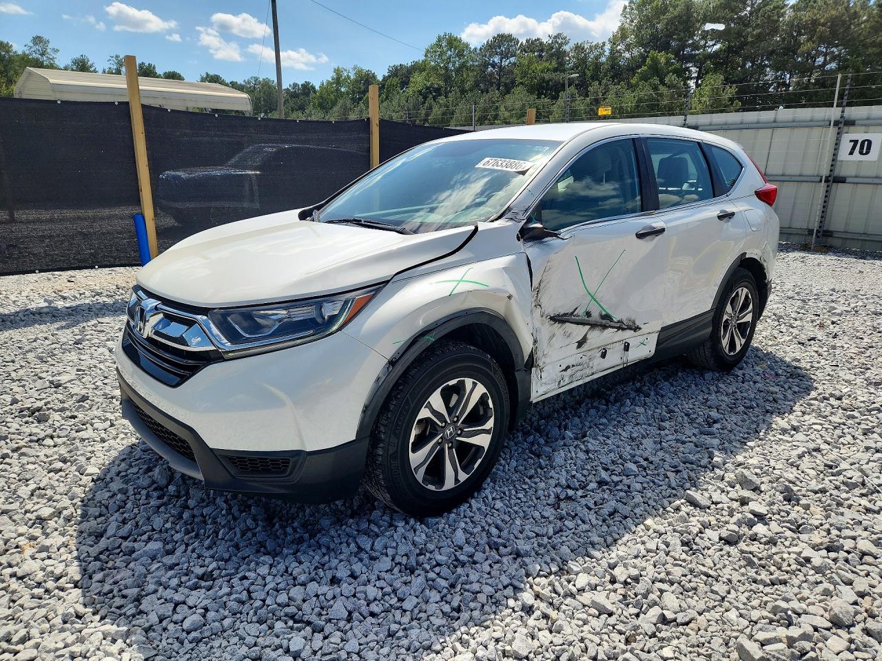 2017 HONDA CRV LX | 5J6RW5H39HL002741 | UPCARS