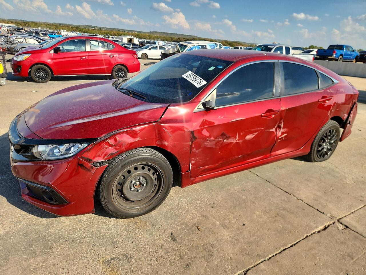 2020 HONDA CIVIC LX | 2HGFC2F6XLH566824 | UPCARS
