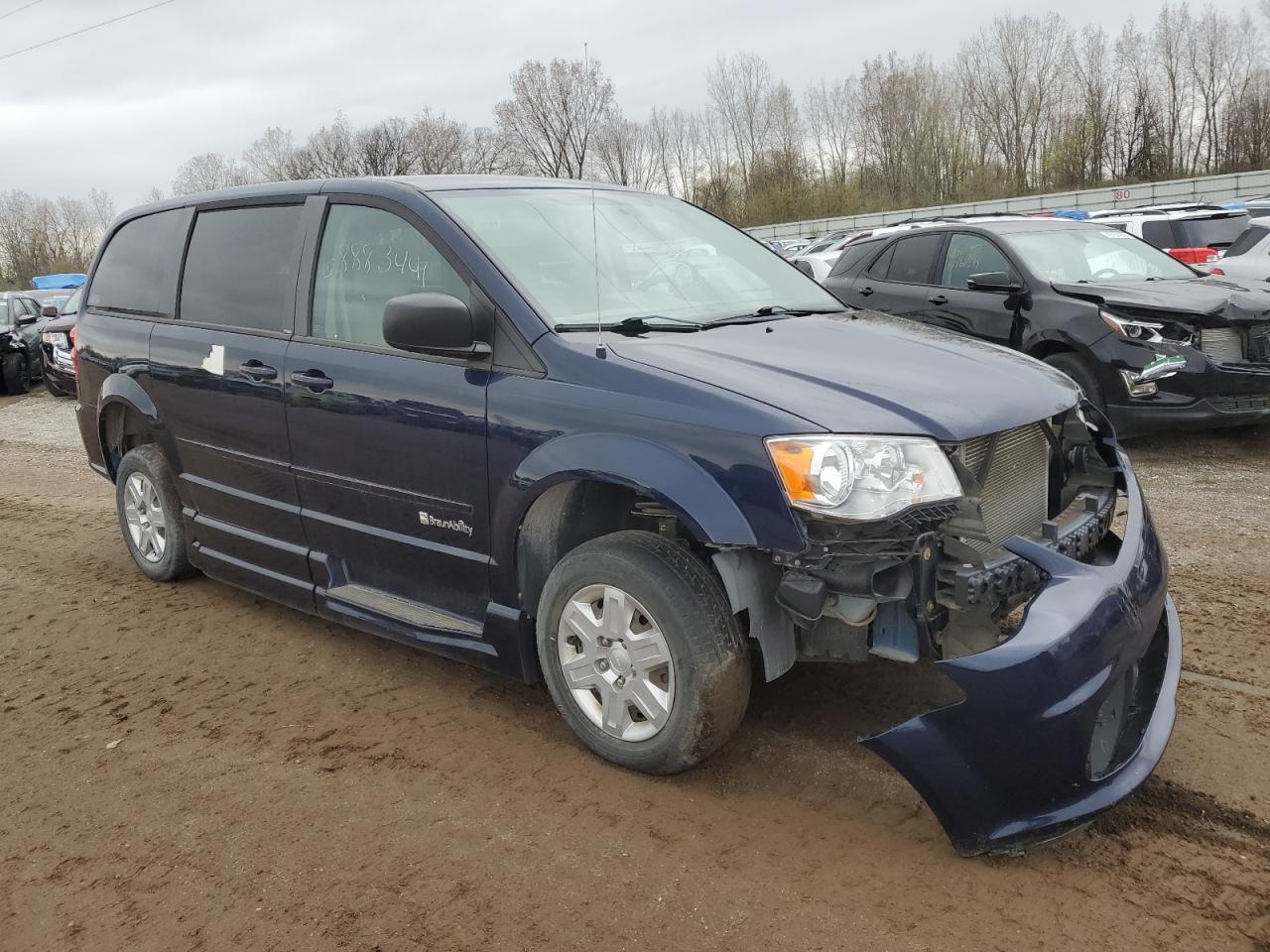 2012 DODGE CARAVAN SE | 2C4RDGBG3CR398586 | UPCARS