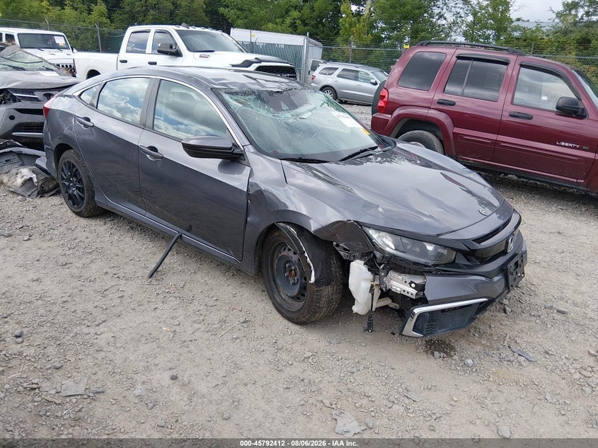 2021 HONDA CIVIC LX | 2HGFC2F65MH516916 | UPCARS