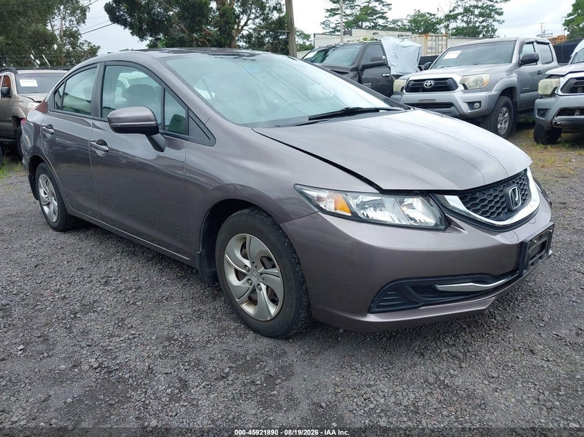 2014 HONDA CIVIC LX | 19XFB2F55EE027311 | UPCARS