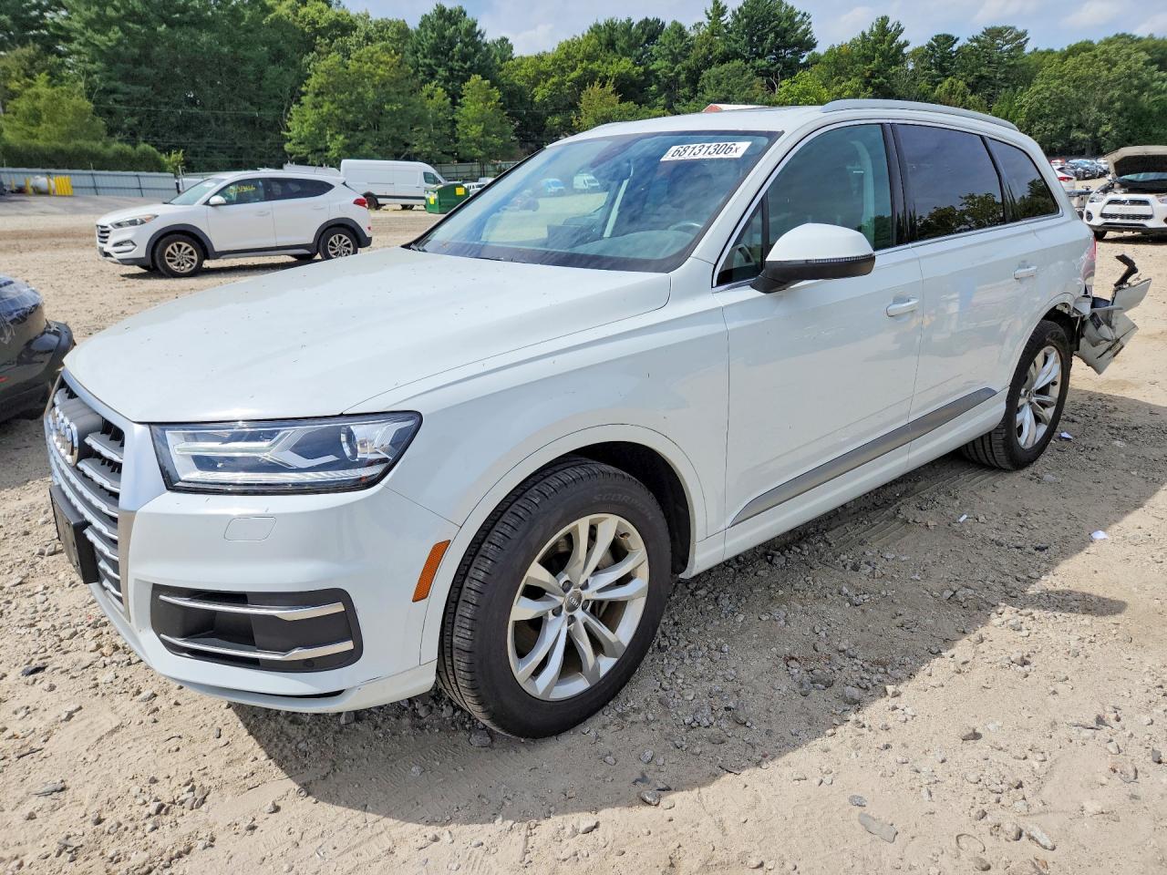 2019 AUDI Q7 PREMIUM | WA1AHAF72KD037564 | UPCARS