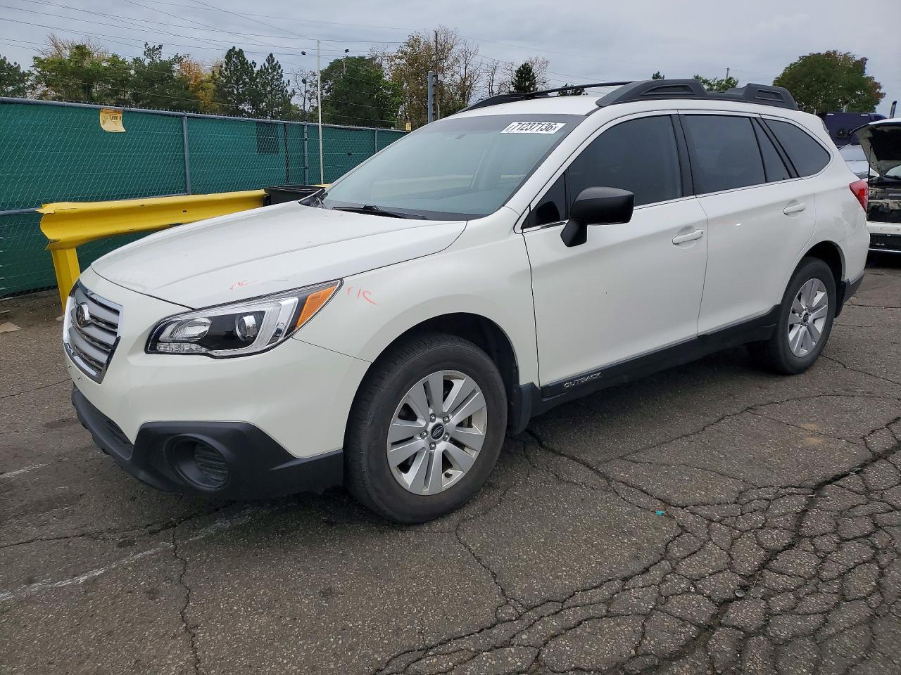 2017 SUBARU OUTBACK 2.5I | 4S4BSAAC5H3389824 | UPCARS