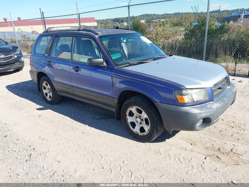2004 SUBARU FORESTER 2.5X | JF1SG636X4H764104 | UPCARS