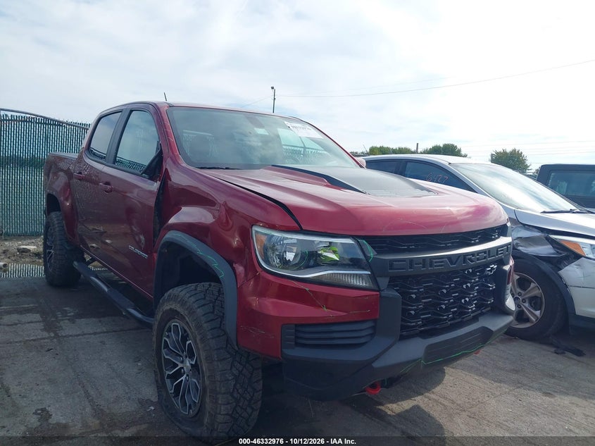 2021 CHEVROLET COLORADO 4WD  SHORT BOX ZR2 | 1GCGTEEN7M1243506 | UPCARS