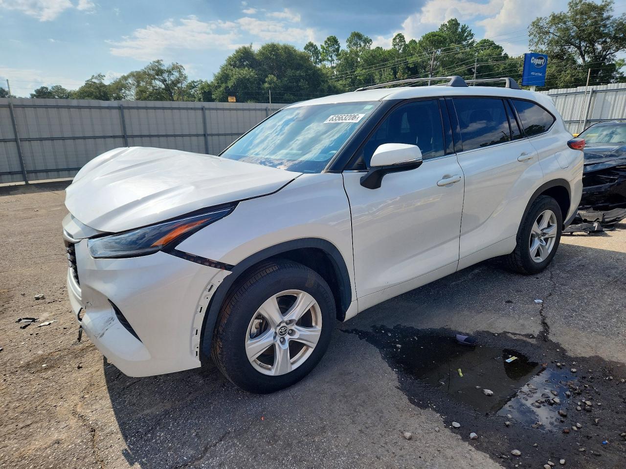 2021 TOYOTA HIGHLANDER LE | 5TDZZRAH7MS527817 | UPCARS