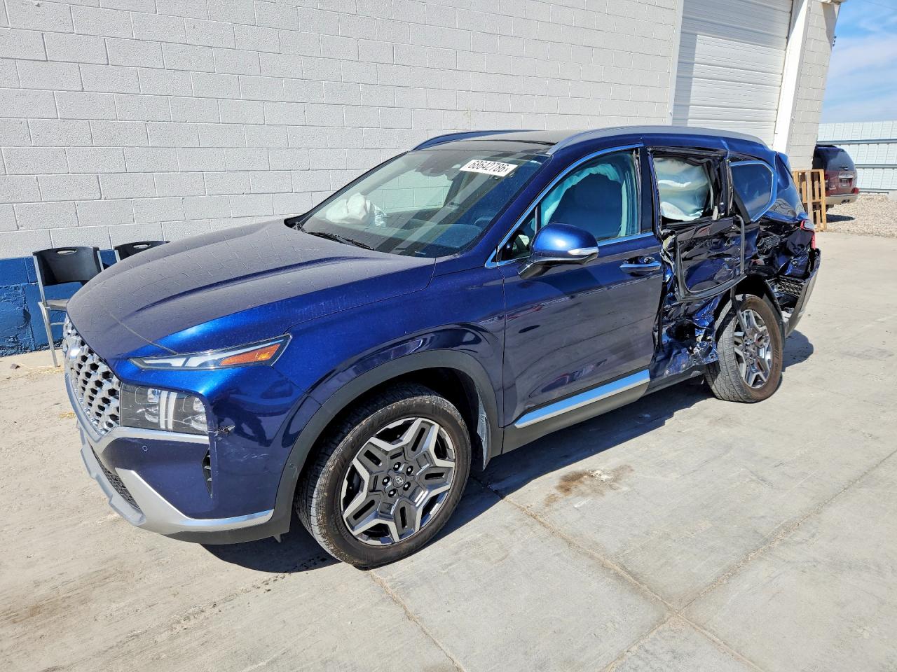 2021 HYUNDAI SANTA FE LIMITED | 5NMS4DAL8MH342945 | UPCARS