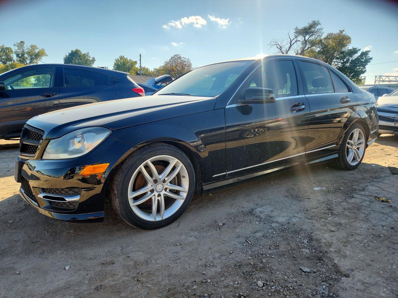 2012 MERCEDES-BENZ C-CLASS 300 4MATIC | WDDGF8BB9CR206871 | UPCARS