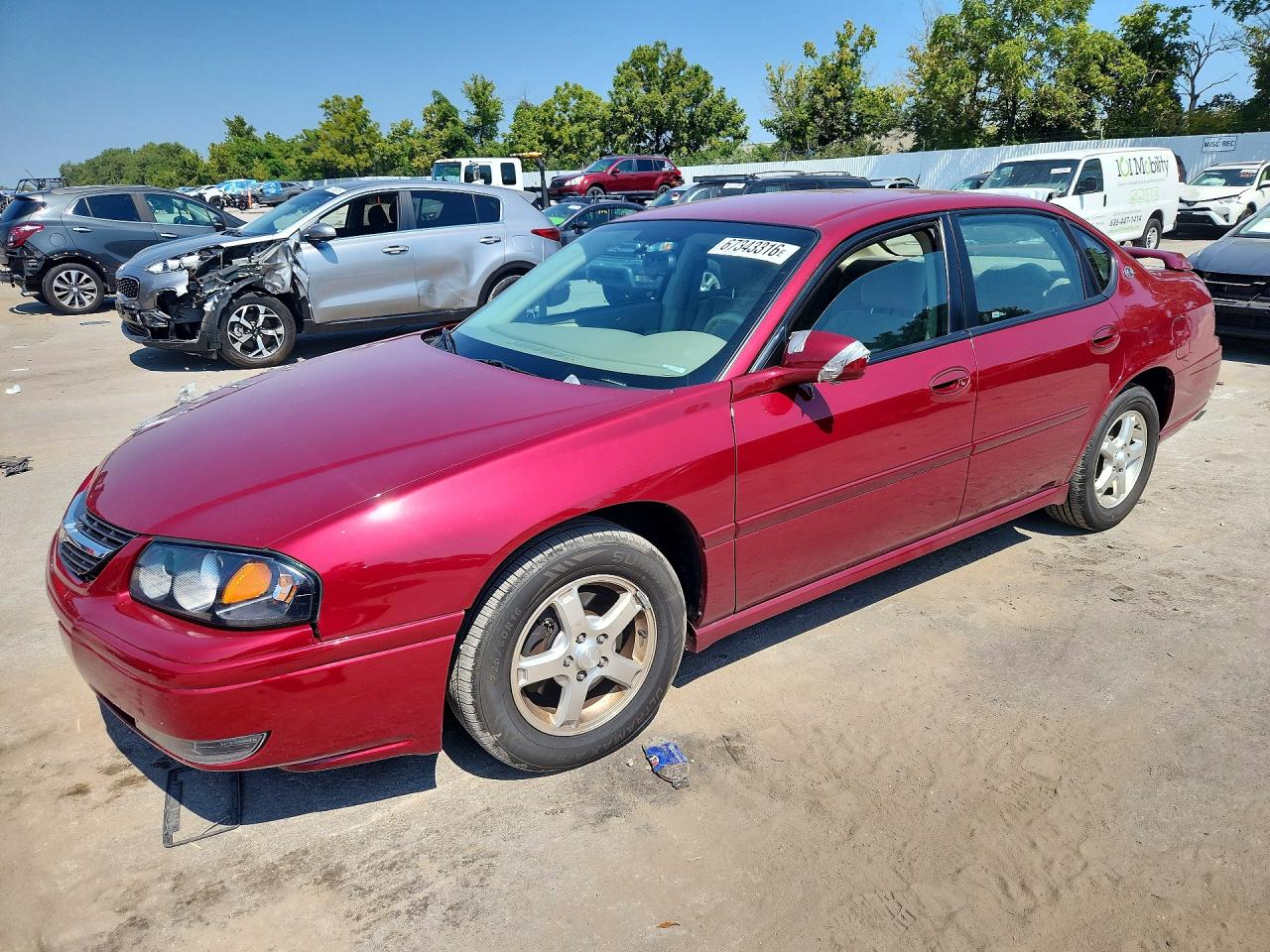 2005 CHEVROLET IMPALA LS | 2G1WH52K259388997 | UPCARS