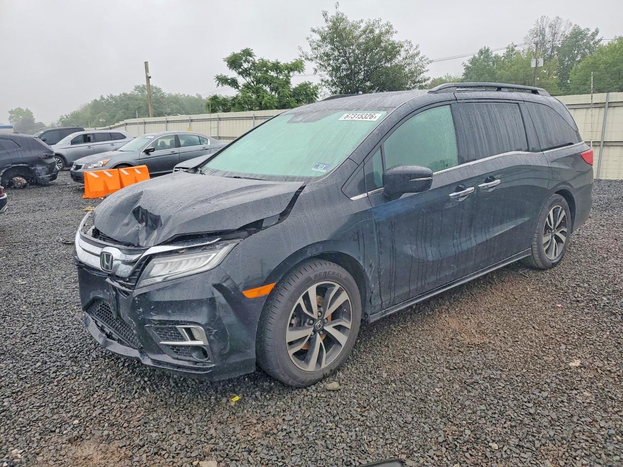 2018 HONDA ODYSSEY ELITE | 5FNRL6H98JB052760 | UPCARS