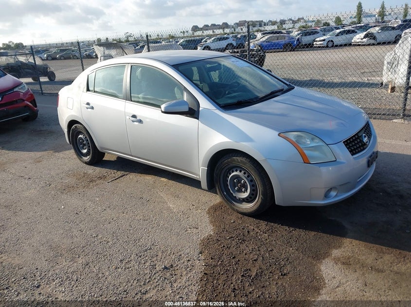 2008 NISSAN SENTRA 2.0S | 3N1AB61E48L688467 | UPCARS