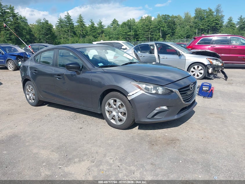 2015 MAZDA MAZDA3 I SV | JM1BM1T76F1262975 | UPCARS