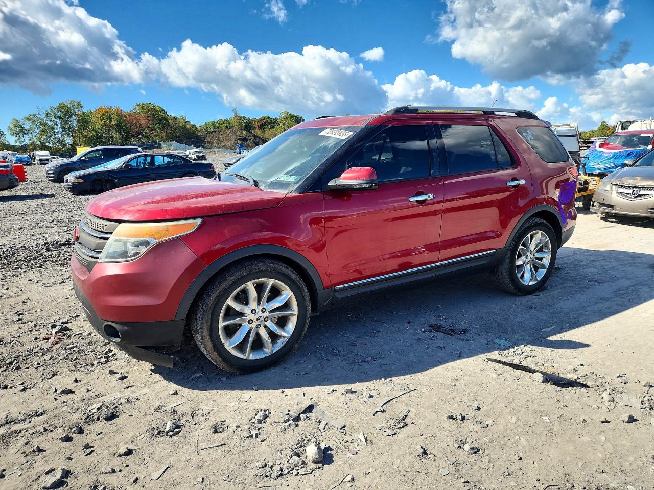 2015 FORD EXPLORER LIMITED | 1FM5K7F80FGA51015 | UPCARS