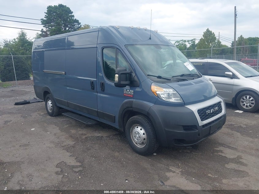 2019 RAM PROMASTER 3500 CARGO VAN HIGH ROOF 159 WB EXT | 3C6URVJG8KE551438 | UPCARS