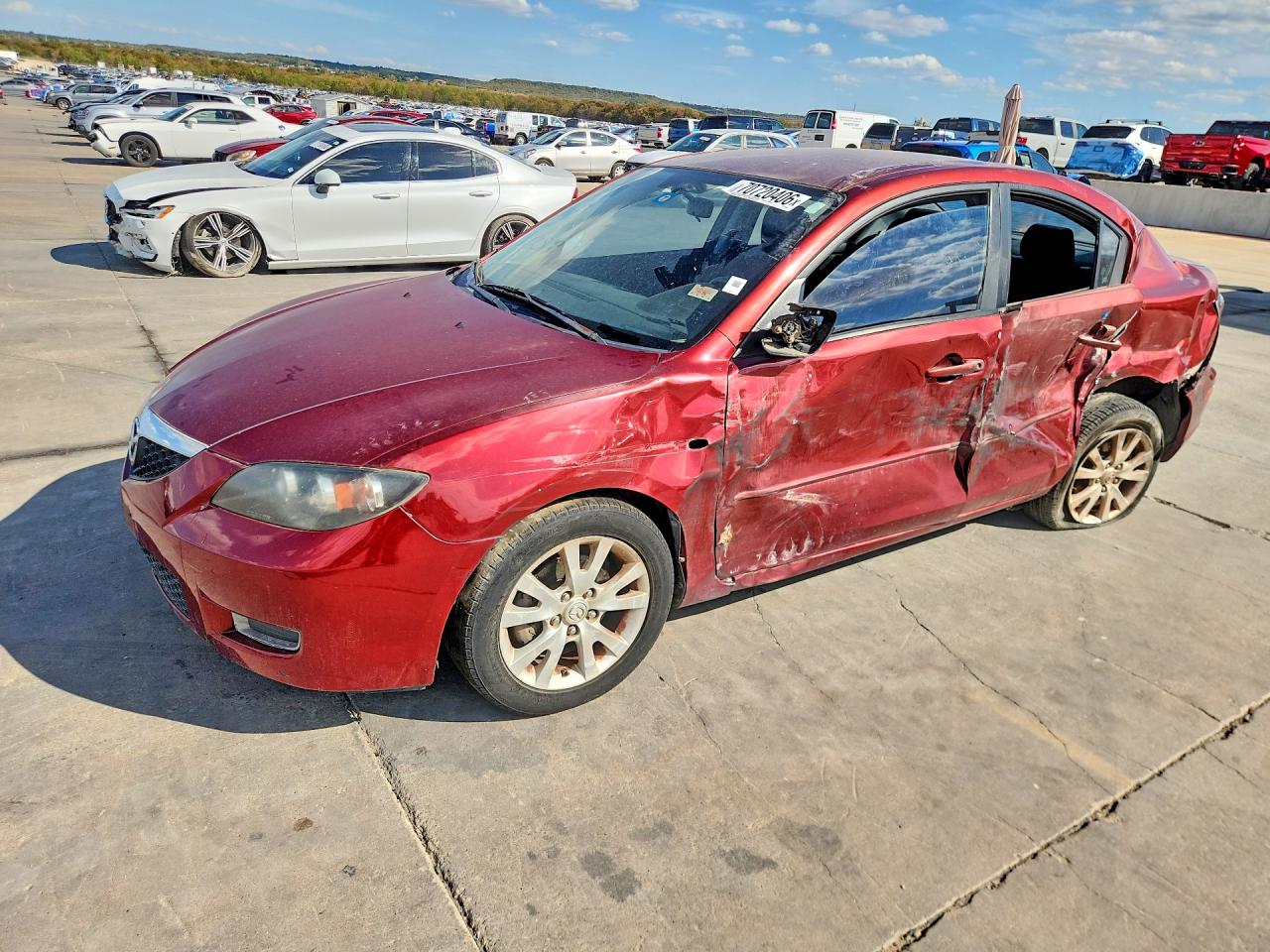 2008 MAZDA 3 I | JM1BK32F281105568 | UPCARS