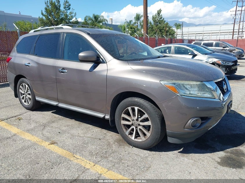 2014 NISSAN PATHFINDER SV | 5N1AR2MN1EC707489 | UPCARS
