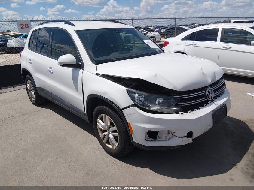 2017 VOLKSWAGEN TIGUAN 2.0T S | WVGBV7AXXHK000968 | UPCARS