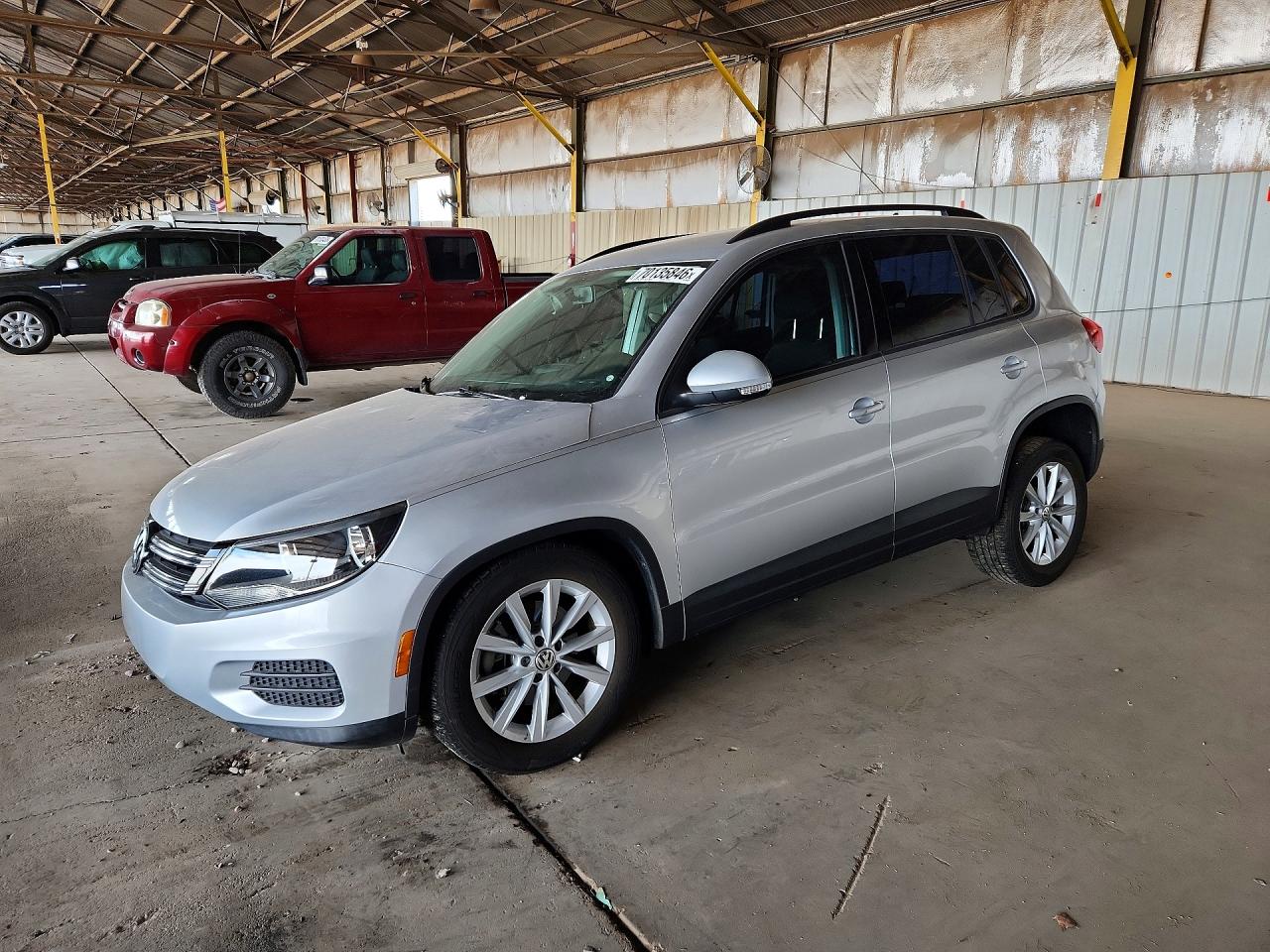 2017 VOLKSWAGEN TIGUAN S | WVGAV7AX5HK044839 | UPCARS