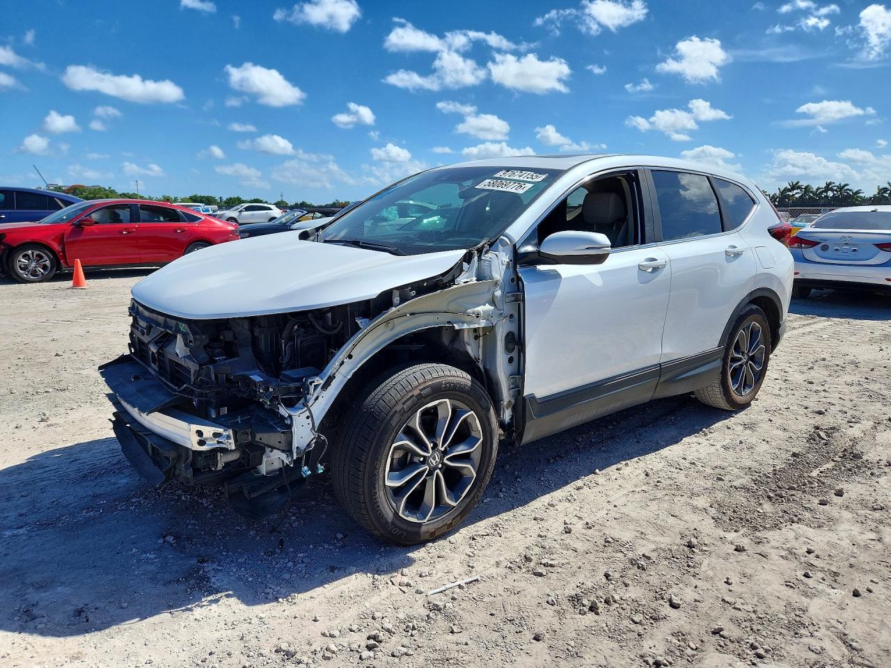 2021 HONDA CRV EXL | 5J6RW1H88MA000019 | UPCARS