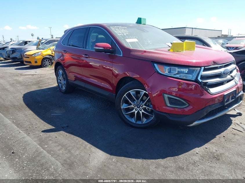 2016 FORD EDGE TITANIUM | 2FMPK3K88GBB11610 | UPCARS