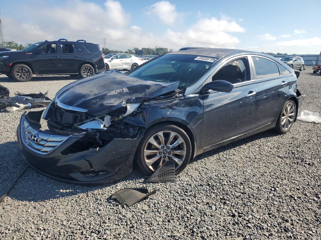 2012 HYUNDAI SONATA | 5NPEC4AB6CH384913 | UPCARS