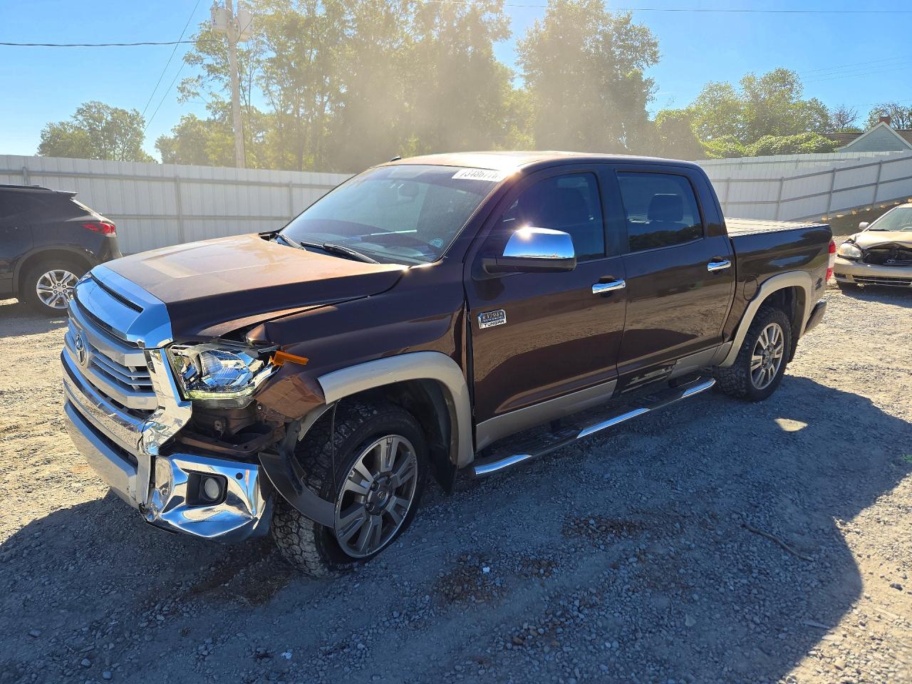 2014 TOYOTA TUNDRA CREWMAX PLATINUM | 5TFAW5F14EX406782 | UPCARS