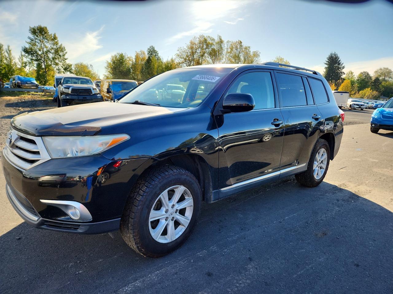 2011 TOYOTA HIGHLANDER SE | 5TDBK3EHXBS080491 | UPCARS