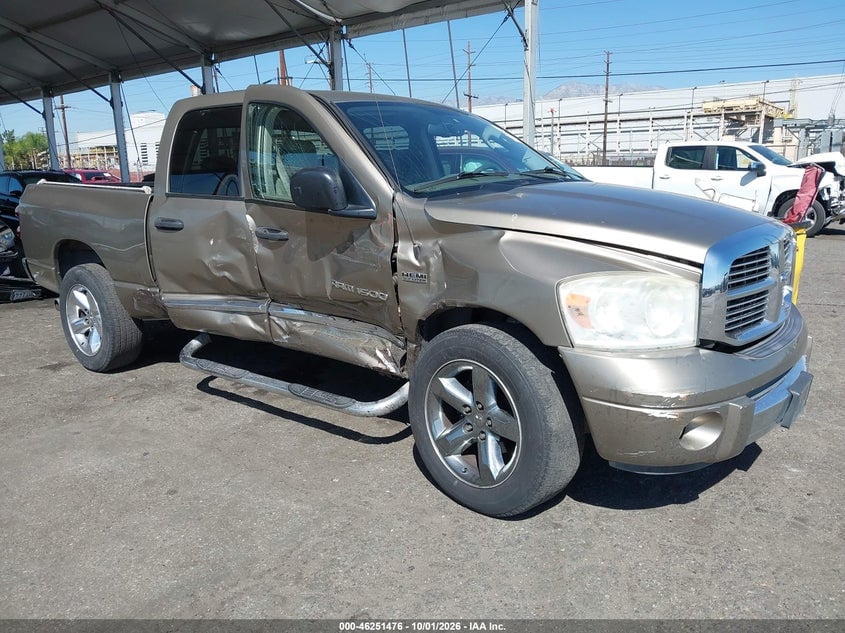 2007 DODGE RAM 1500 LARAMIE | 1D7HA182X7J504125 | UPCARS