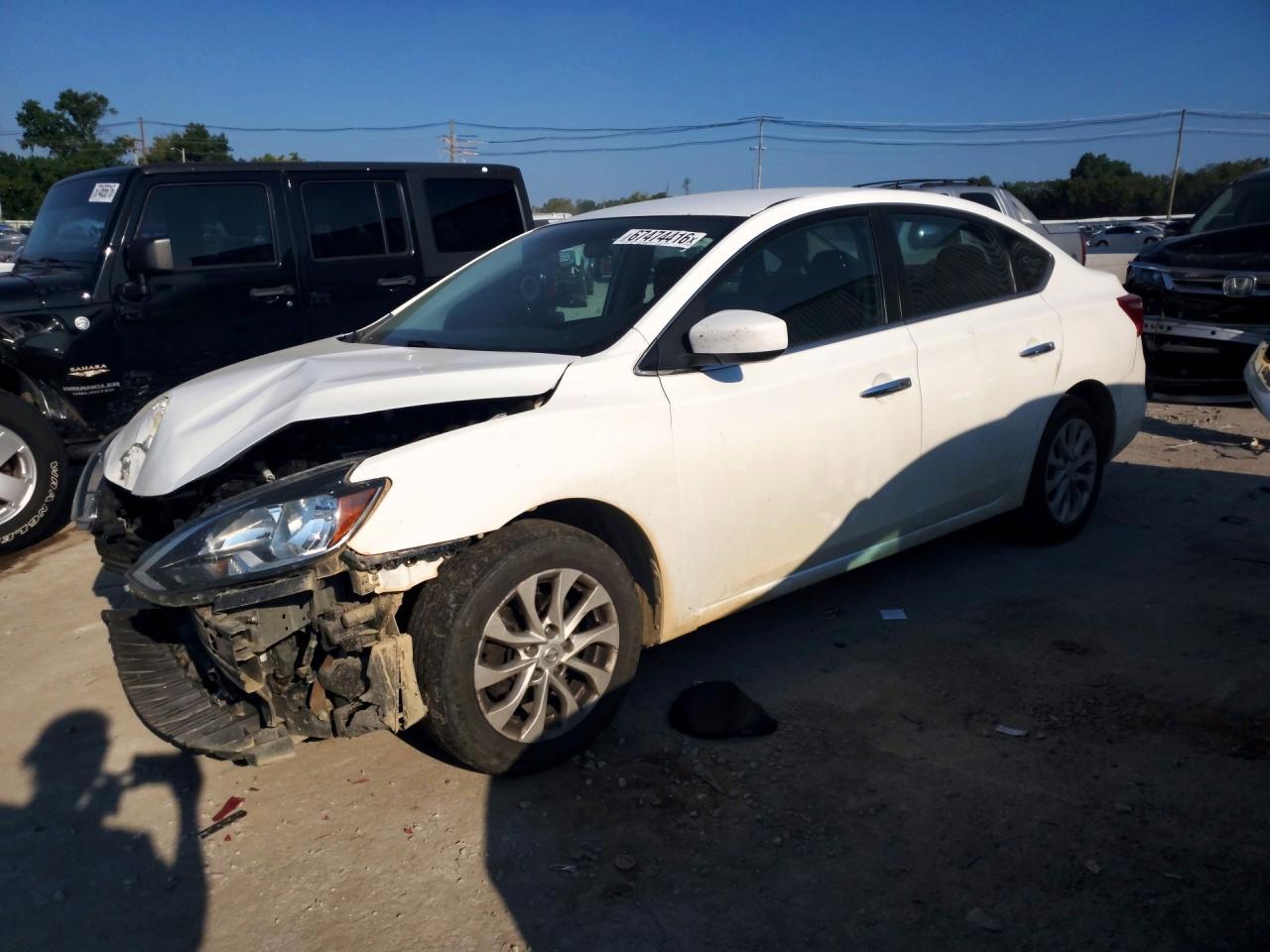 2019 NISSAN SENTRA SV | 3N1AB7AP5KY446627 | UPCARS