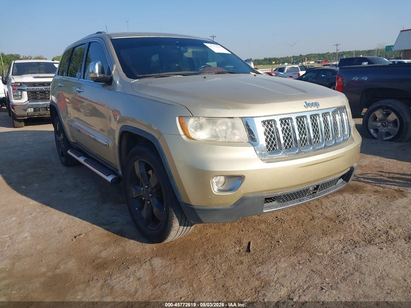 2012 JEEP GRAND CHEROKEE OVERLAND | 1C4RJFCT3CC178002 | UPCARS