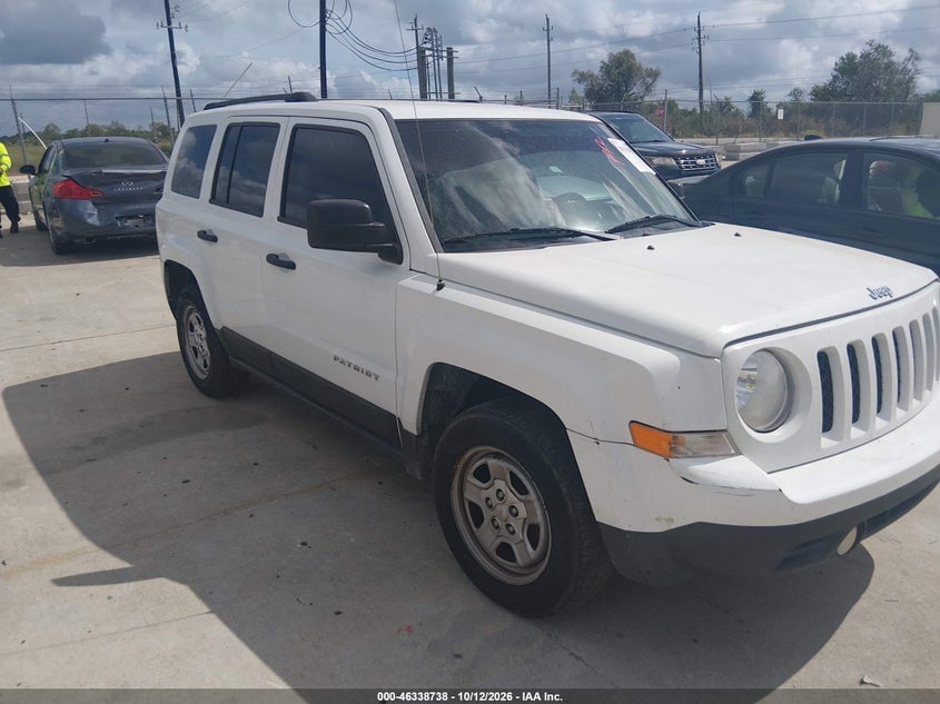 2015 JEEP PATRIOT SPORT | 1C4NJPBB6FD241704 | UPCARS